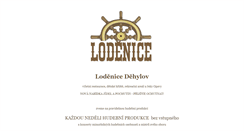 Desktop Screenshot of lodenice.com