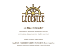 Tablet Screenshot of lodenice.com